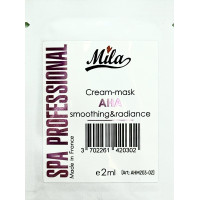 Маска кремова з АНА кислотами / AHA mask, ТМ Mila,Франція, 02ml