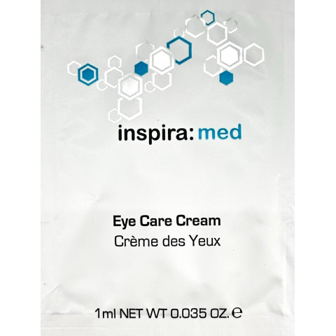 Anti-age крем для контуру очей / Sachet Eye Care Cream, ТМ Inspira:med, Німеччина,1 ml