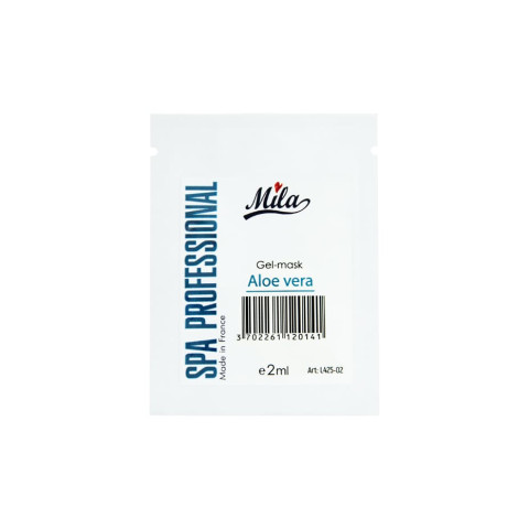 Алое Вера гель-маска холод гидрир/Gel aloe vera, ТМ Mila,Франція, 02ml SACHET