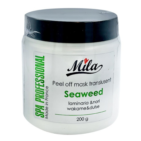 Альгінатна маска Водоростевий комплекс (напівпрозора) / Mask peel-off translucent seaweed,ТМ Mila,Франція,200г