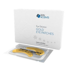 Патчі гідрогелеві Золоті  під очі/EYE SOLUTION GOLD EYE PATCHES/ТМ Inspira ,Німеччина, 5 пар