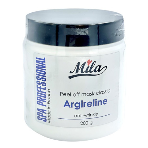 Альгінатна маска Аргирелін, міорелаксинг, для корекції зморшок / Anti-wrinkle  mask Argireline®,ТМ Mila,Франція,200г