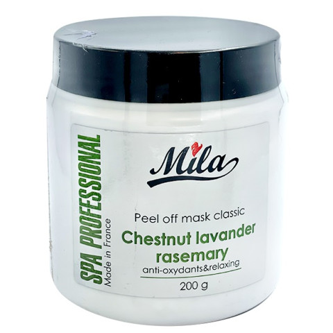 Альгінатна маска Каштан, лаванда, розмарин / MASK CLASSIC RELAXING POWDER,ТМ МіІа,Франція,200г