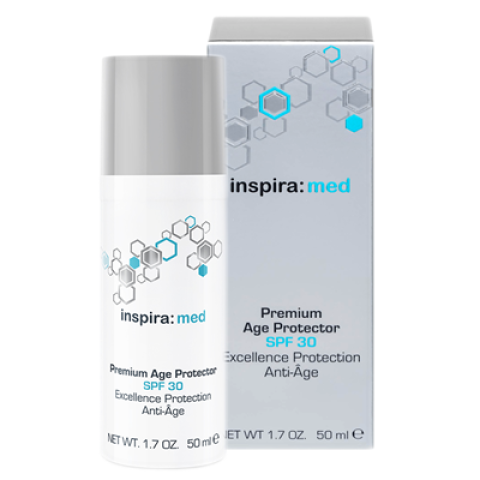 Крем коригуючий з SPF 30, TM Inspira: med, 50 мл