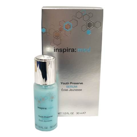 Зволожуюча Антивікова Сироватка Youth Preserve Serum Inspira:med 30 мл