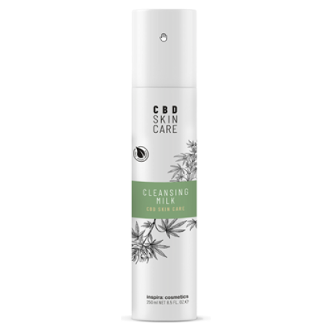 Очищаюче молочко/Сleansing milk, CBD, Inspira:cosmetics, 250 ml