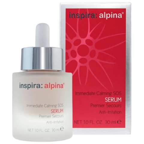 Сироватка SOS заспокійлива / Immediate Calming SOS Serum, ТМ Inspira:alpina, Німеччина, 30ml