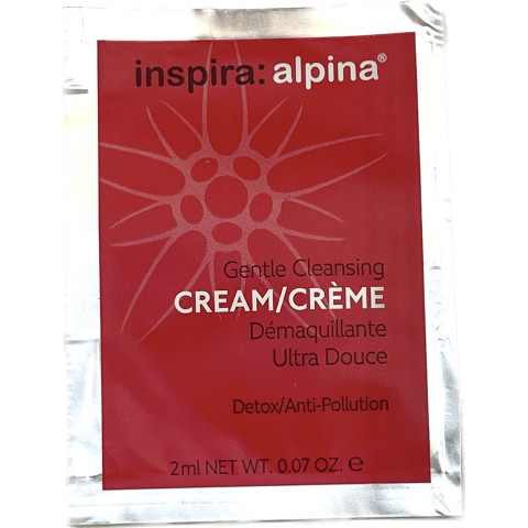 Ніжний очищуючий крем / Gentle Cleansing Cream, ТМ Inspira:alpina, Німеччина,2ml